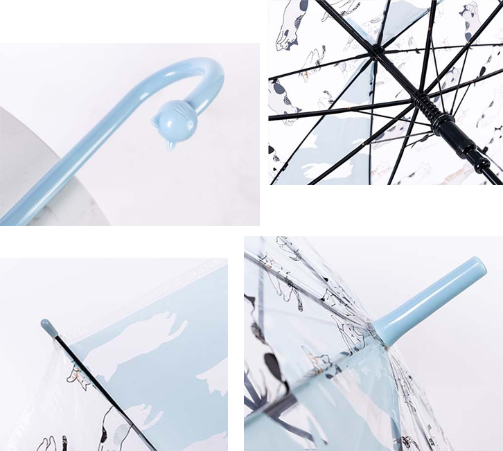 transparent cartoon straight umbrella