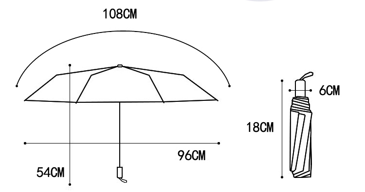 Mini Foldable Umbrella