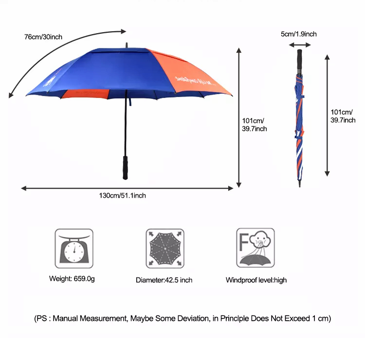 golf umbrellas with company logo