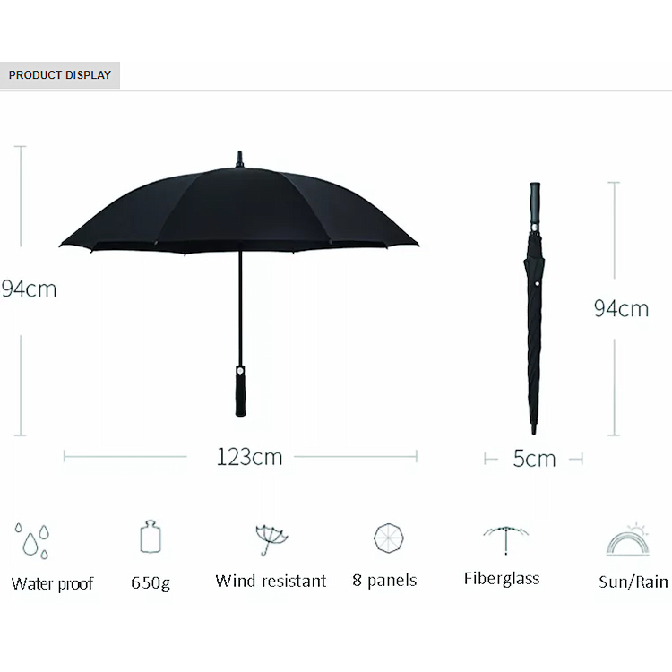 personalised golf umbrella
