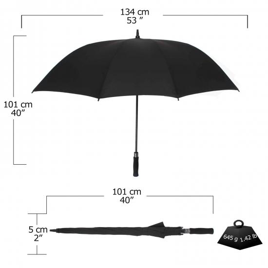 51 Inch Large Compact Golf Umbrella