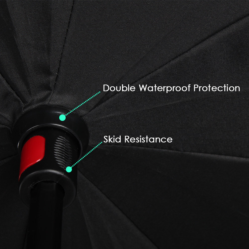 inverted c handle umbrella