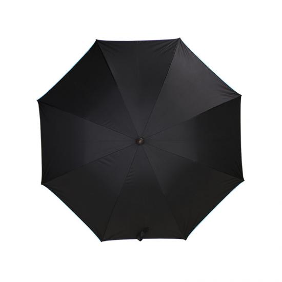 UV-Reflecting Windproof Large Golf Umbrella with Fan