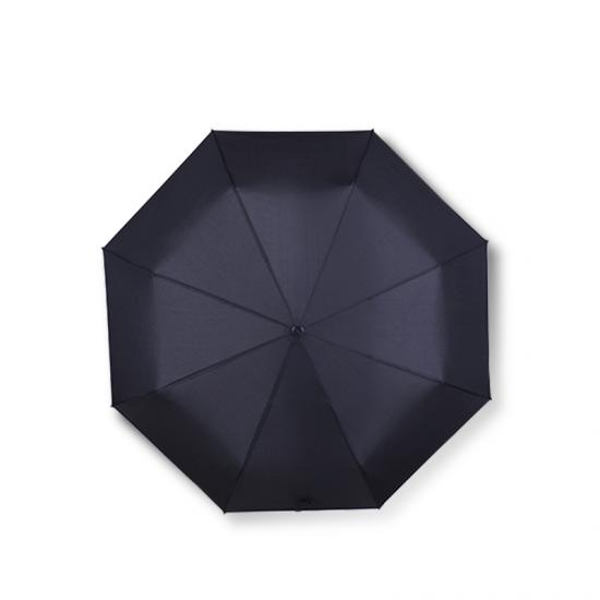 Black Windproof Automatic Folding Travel Umbrella