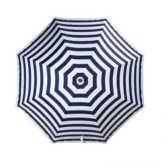 UV-Reflecting Windproof Large Golf Umbrella with Fan