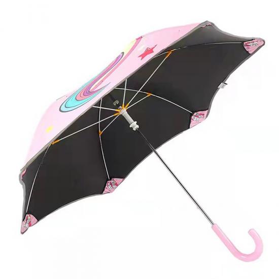 Cartoon Children Umbrella Safety Luminous umbrella