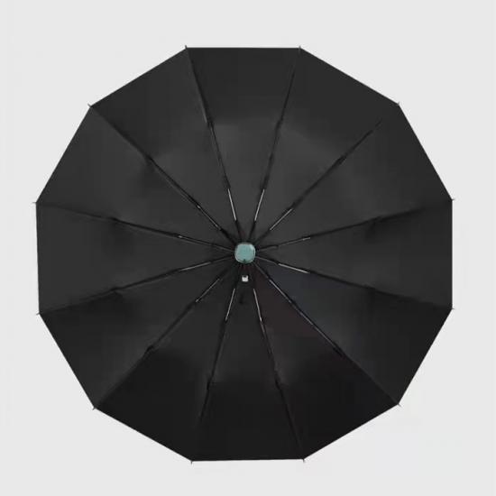 Auto Open and Close 10 Ribs 3 Fold Umbrella
