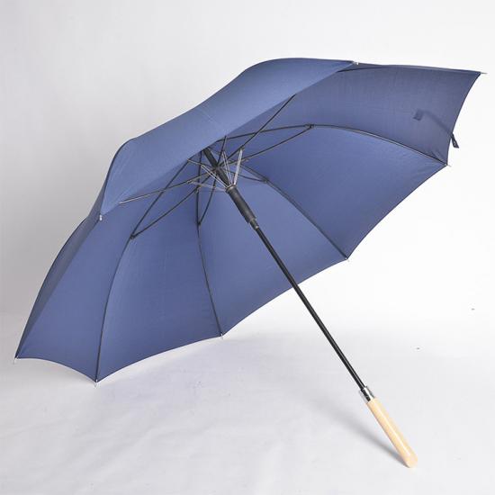 Premium Promotional Golf Umbrellas Solid Wood Handle