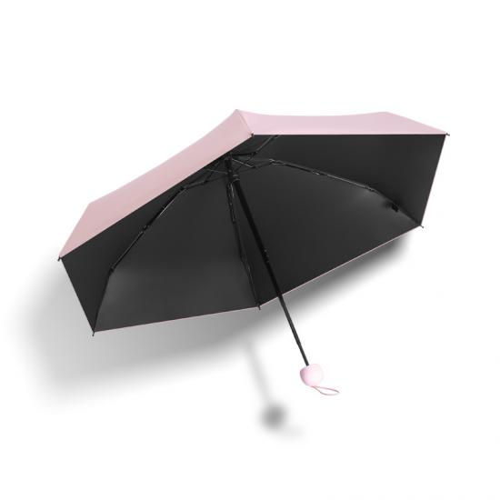 Women Portable Mini 6 Folding Sun Umbrellas