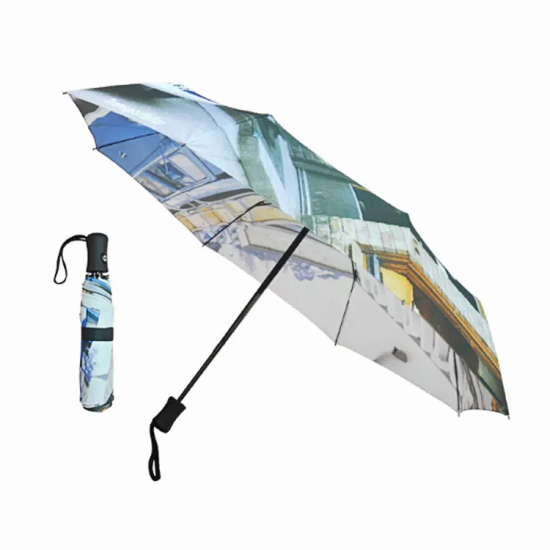 21 Inch Personality Custom Automatic Open Folding Umbrella