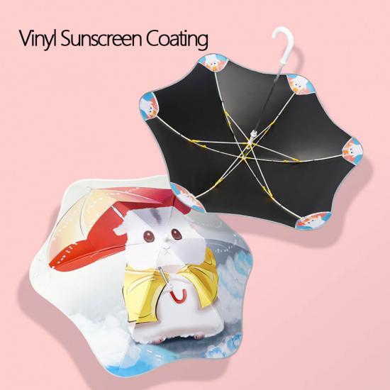 Printing Umbrella Children Umbrella Vinyl Reflective Strip Primary School Kindergarten Baby Cartoon Cute Umbrella