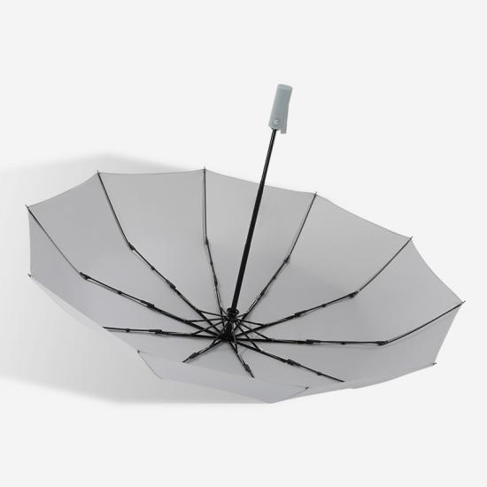 Large Custom Print Umbrella 12 Ribs Automatic Folding Reinforced Thickening Umbrella with Logo